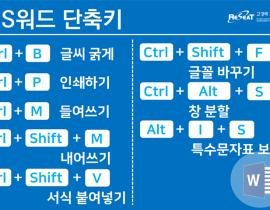 알아두면 유용한 오피스 단축키 관련사진 5 보기