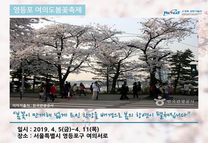 봄 내음 가득 2019년 전국 봄꽃 축제 관련사진 7